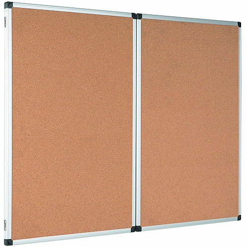 MasterVision Trio Magnetic Whiteboard 36" (3 ft) Width x 96" (8 ft) Height - White Surface - Rectangle - Magnetic - Assembly Required - 1 Each (TR0202101170)