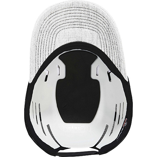 Ergodyne Skullerz 8945 Universal Bump Cap Recommended for: Warehouse, Industrial, Aircraft, Bagging, Mechanic, Food Handling, Food Processing, Food Service - Universal - Bump, Scrape, Head Protection - Polypropylene, Polypropylene - Gray - Lightwe (23380)