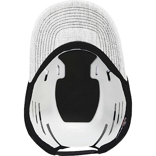 Ergodyne Skullerz 8945 Universal Bump Cap Recommended for: Warehouse, Industrial, Aircraft, Bagging, Mechanic, Food Handling, Food Processing, Food Service - Universal - Bump, Scrape, Head Protection - Polypropylene, Polypropylene - Gray - Lightwe (23380)