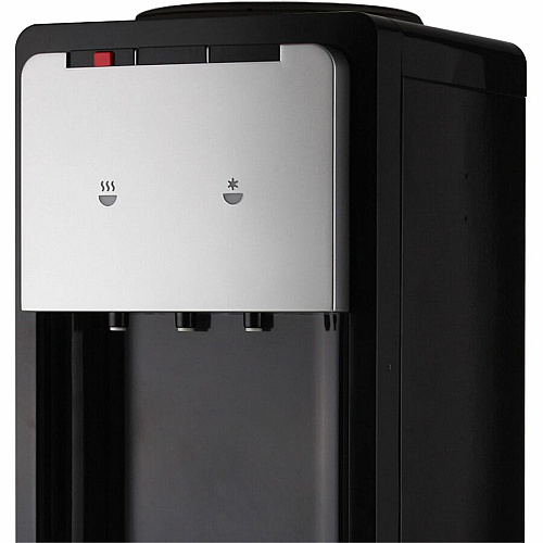Genuine Joe 110-volt Water Cooler 1.32 gal - 38" x 13.4" x 12.3" - Black, Silver (GJO22554)