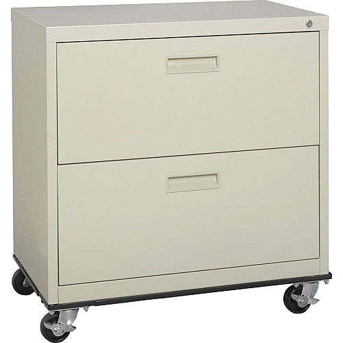 Lorell Commercial Cabinet Dolly Metal - 42" Width x 24" Depth x 4" Height - Black - 1 Each (LLR59708)