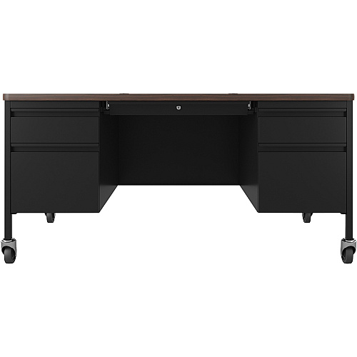 Lorell Fortress Series Teacher's Desk - Thumbnail 3