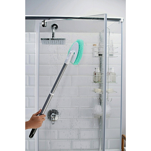 Scotch-Brite Bath Scrubber 24" Handle Length - Plastic Handle - 1 Each (549X4)