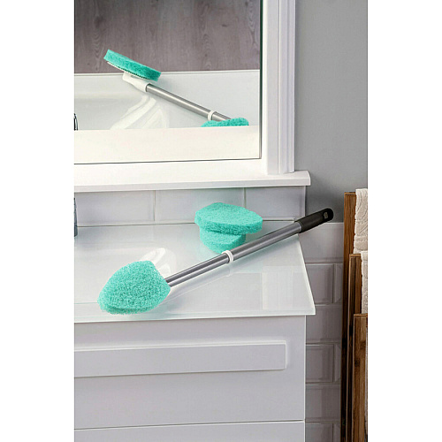 Scotch-Brite Bath Scrubber 24" Handle Length - Plastic Handle - 1 Each (549X4)