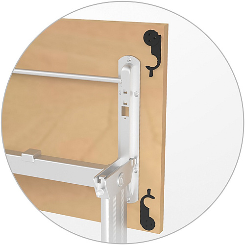 SpecialT Special-T 59" Tabletop Acrylite Modesty Panel 59" Length x 10" Height - Acrylic - Frosted White - 1 Each (SPAP1060)