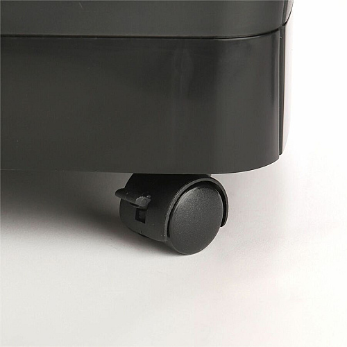 Business Source 6-gallon Bin Cross-cut Shredder Non-continuous Shredder - Cross Cut - 16 Per Pass - for shredding Paper, Staples, CD, DVD, Credit Card - P-3 - 8.88" Throat - 10 Minute Run Time - 30 Minute Cool Down Time - 6 gal Wastebin Capacit (BSN70120)