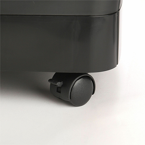 Business Source 6-gallon Bin Cross-cut Shredder Non-continuous Shredder - Cross Cut - 16 Per Pass - for shredding Paper, Staples, CD, DVD, Credit Card - P-3 - 8.88" Throat - 10 Minute Run Time - 30 Minute Cool Down Time - 6 gal Wastebin Capacit (BSN70120)
