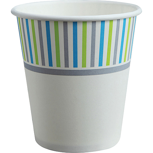 Genuine Joe 8 oz Hot Beverage Cups 8 fl oz - Assorted - Paper - Hot Chocolate, Cappuccino, Tea, Coffee, Beverage - 50 / Pack (GJO10316)