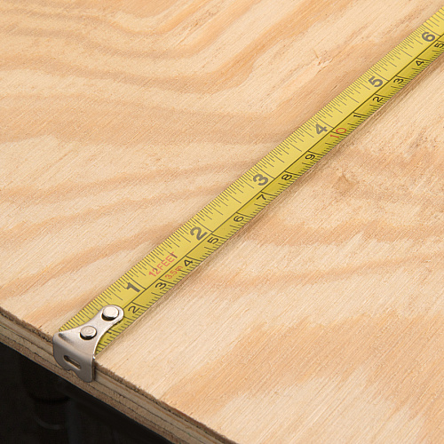 Genuine Joe Tape Measure 12 ft Length - Imperial Measuring System - Red, Black - 1 Each (GJO11972)