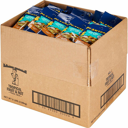Hormel Foods Tropical Fruit & Nut Trail Mix Gluten-free, No Artificial Color, Preservative-free, No Artificial Flavor - Tropical Fruit & Nut - 2 oz - 72 / Carton (00260)