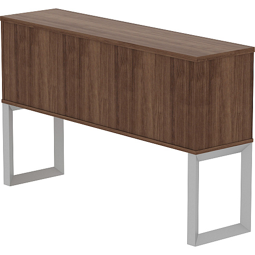 Lorell Relevance Series Freestanding Hutch 36" Height x 59" Width x 15" Depth - 3 Shelve(s) - Finish: Walnut Laminate (LLR16240)