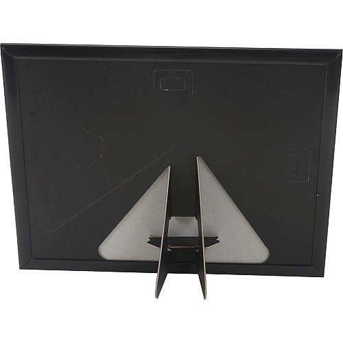 Lorell Certificate Frame 8.50" x 11" Frame Size - Rectangle - Desktop - Horizontal, Vertical - Black - 1 Each (LLR49215)