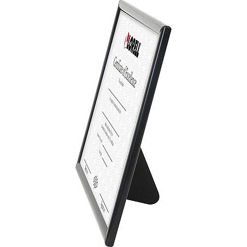 Lorell Certificate Frame 8.50" x 11" Frame Size - Rectangle - Desktop - Horizontal, Vertical - Black - 1 Each (LLR49215)