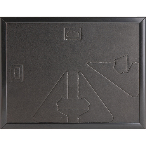 Lorell Certificate Frame 8.50" x 11" Frame Size - Rectangle - Desktop - Horizontal, Vertical - Black - 1 Each (LLR49215)