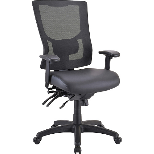 Lorell Conjure Executive Mesh High-back Chair Frame Black - 1 Each (LLR62002)
