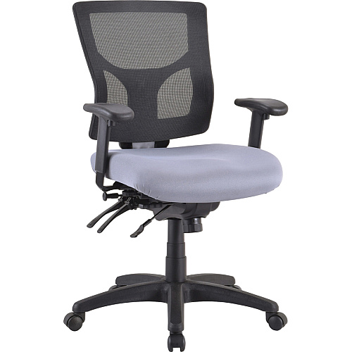 Lorell Conjure Executive Mesh Mid-back Chair Frame Black - 1 Each (LLR62003)