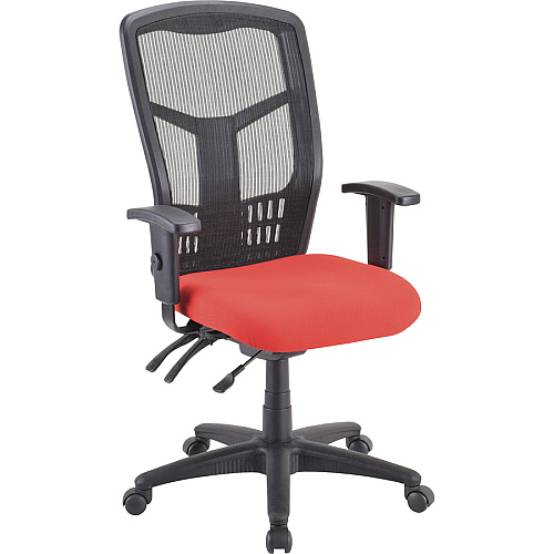 Lorell Ergomesh Executive Mesh High-Back Chair (86200) Frame Black - 1 Each (LLR86210)