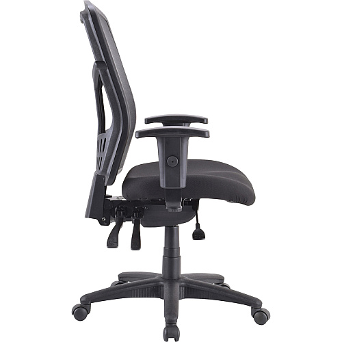 Lorell Ergomesh Executive Mesh High-Back Chair (86200) Frame Black - 1 Each (LLR86210)