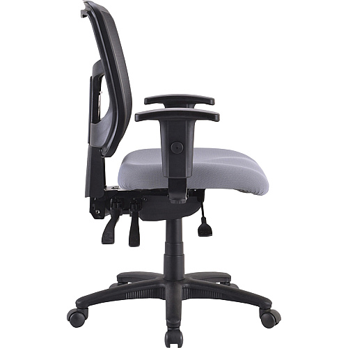 Lorell Ergomesh Executive Mesh Mid-Back Office Chair (86201) Frame Black - 1 Each (LLR86211)