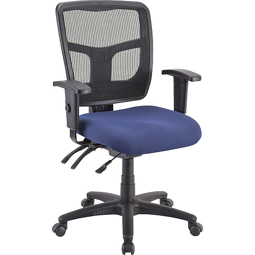 Lorell Ergomesh Executive Mesh Mid-Back Office Chair (86201) Frame Black - 1 Each (LLR86211)