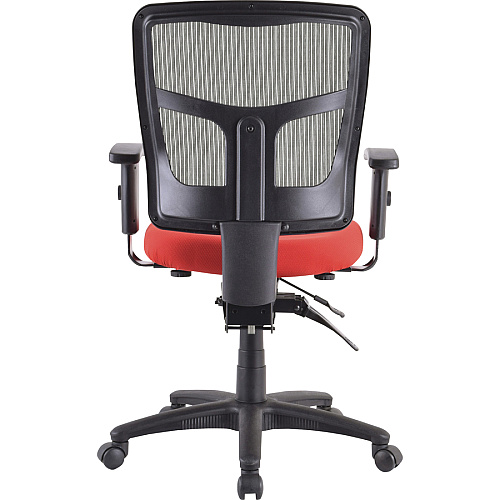Lorell Ergomesh Executive Mesh Mid-Back Office Chair (86201) Frame Black - 1 Each (LLR86211)