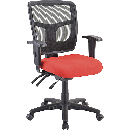 Lorell Ergomesh Executive Mesh Mid-Back Office Chair (86201) Frame Black - 1 Each (LLR86211)