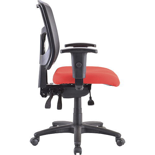 Lorell Ergomesh Executive Mesh Mid-Back Office Chair (86201) Frame Black - 1 Each (LLR86211)