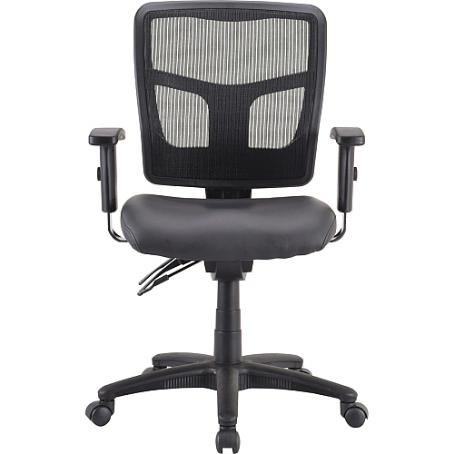 Lorell Ergomesh Executive Mesh Mid-Back Office Chair (86201) Frame Black - 1 Each (LLR86211)