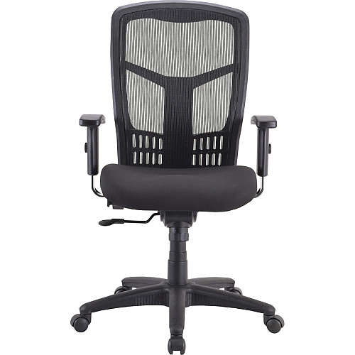 Lorell Ergomesh Executive Mesh High-Back Chair (86205) Frame Black - 1 Each (LLR86212)