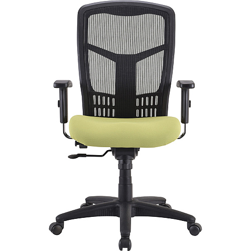 Lorell Premium Molded Tractor Seat For Ergomesh Frame Green - Fabric - 1 Each (LLR86215)