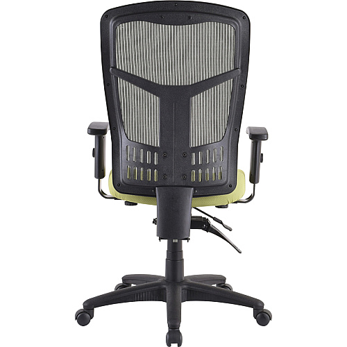 Lorell Premium Molded Tractor Seat For Ergomesh Frame Green - Fabric - 1 Each (LLR86215)