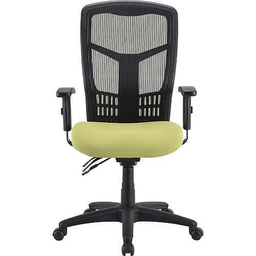 Lorell Premium Molded Tractor Seat For Ergomesh Frame Green - Fabric - 1 Each (LLR86215)