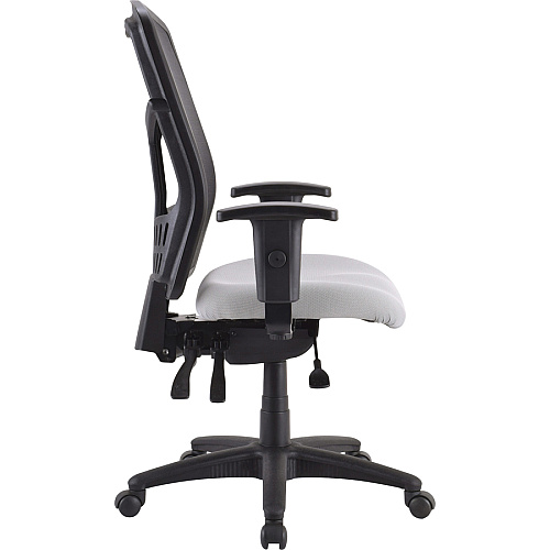 Lorell Premium Molded Tractor Seat For Ergomesh Frame Gray - Fabric - 1 Each (LLR86218)