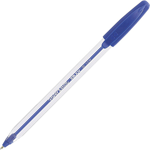 Paper Mate InkJoy 50 Stick Ballpoint Pens Medium Pen Point - Blue Ink - 1 Dozen (2013155)