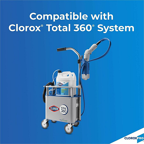 CloroxPro&trade; Anywhere Daily Disinfectant and Sanitizing Bottle 128 fl oz (4 quart) - Disinfectant, Deodorize, pH Balanced - Translucent - 1 Each (31651)