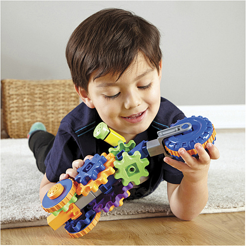 Learning Resources Gears! Cycle Gears Building Kit Theme/Subject: Learning - Skill Learning: Building, STEM, Critical Thinking, Creativity, Fine Motor, Cause & Effect, Eye-hand Coordination, Problem Solving, Sequential Thinking, Bicycle, Tactile (LER9231)