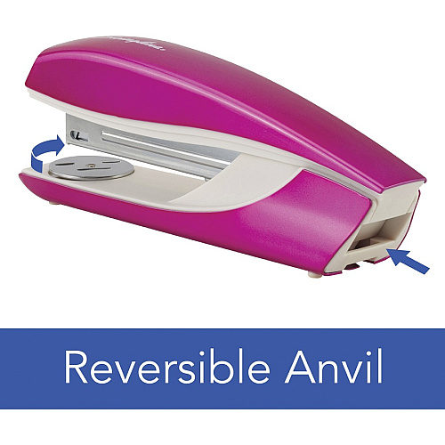 Swingline NeXXt Series WOW Desktop Stapler Staples Upto 40 Sheet - Pink - Metal - 1 Each (55047023)