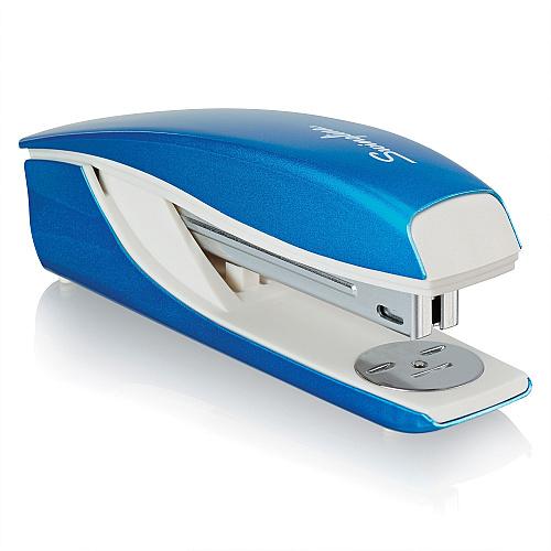 Swingline NeXXt Series WOW Desktop Stapler Staples Upto 40 Sheet - Blue, White - Metal - 1 Each (55047036)