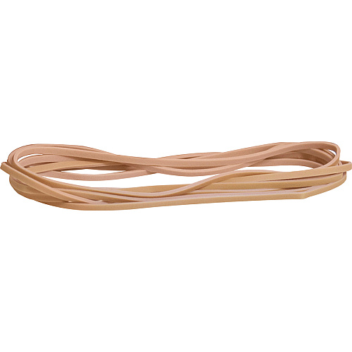 Business Source Rubber Bands Size: #117B - 7" Length x 125 mil Thickness - Stretchable - Natural - 1 Bag (BSN117B14LB)