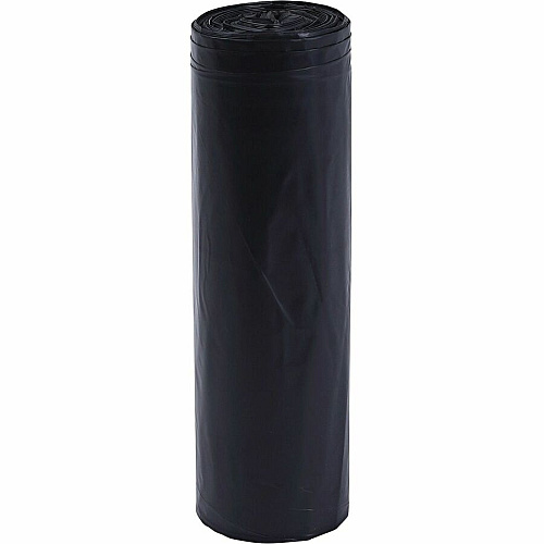 Genuine Joe Heavy-Duty Trash Can Liners 60 gal Capacity - 56" Length x 39" Width x 1.50 mil (38 Micron) Thickness - Low Density - Black - Plastic Resin - Waste, Debris, Can - 50/Box - 96 / Pallet (GJO01535PL)