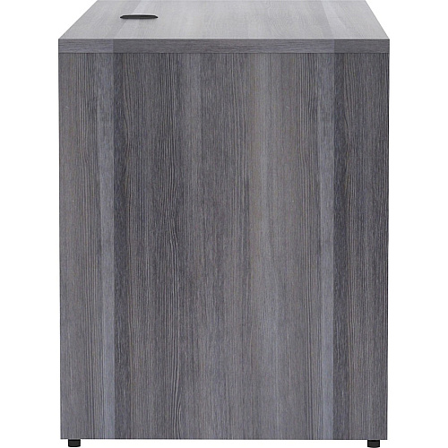 Lorell Essentials Series Credenza Shell 29.5" Height x 60" Width x 24" Depth, x 1" Thickness Top - Laminate, Weathered Charcoal Table Top - Modesty Panel (69553)