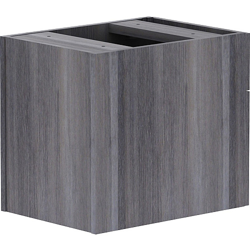 Lorell Essentials Series Box/File Hanging File Cabinet 28.3" Height x 16" Width x 12" DepthBox, File Drawer(s) - Finish: Weathered Charcoal, Laminate (LLR69562)
