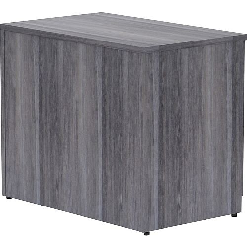 Lorell Essentials Series 2-Door Storage Cabinet 29.5" Height x 36" Width x 22.5" Depth - 2 Door(s) - Finish: Weathered Charcoal, Laminate (LLR69564)