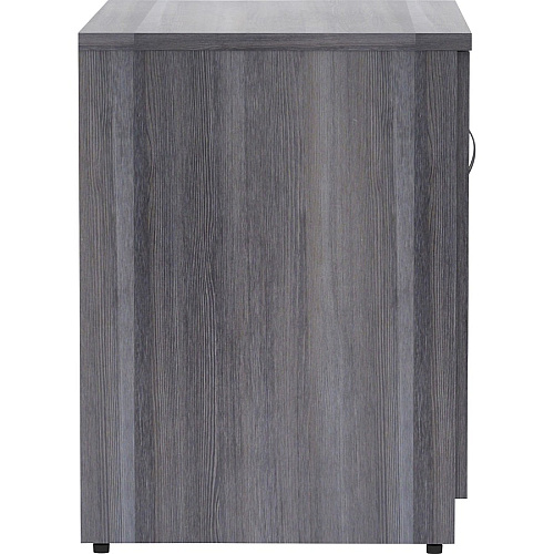 Lorell Essentials Series 2-Door Storage Cabinet 29.5" Height x 36" Width x 22.5" Depth - 2 Door(s) - Finish: Weathered Charcoal, Laminate (LLR69564)