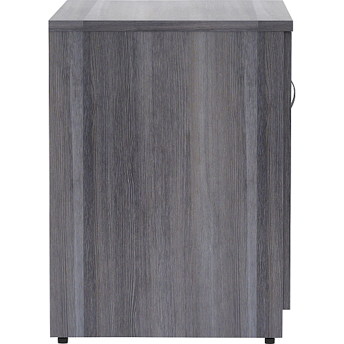 Lorell Essentials Series 2-Door Storage Cabinet 29.5" Height x 36" Width x 22.5" Depth - 2 Door(s) - Finish: Weathered Charcoal, Laminate (LLR69564)
