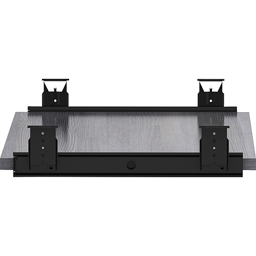 Lorell Universal Keyboard Tray 15.4" Height x 26" Width x 0.8" Depth - Finish: Charcoal (69567)