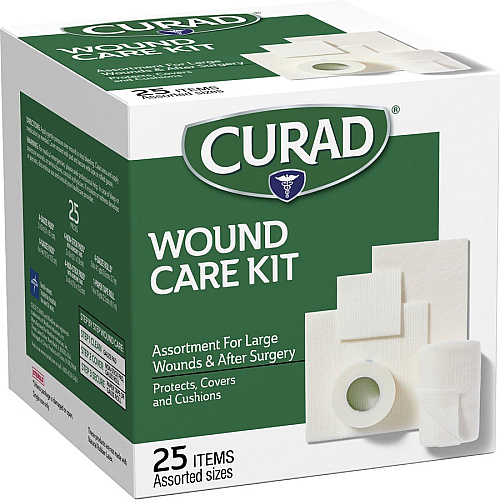 Curad Wound Care Kit 25 x Piece(s) - 25 / Box (CUR1625V1)