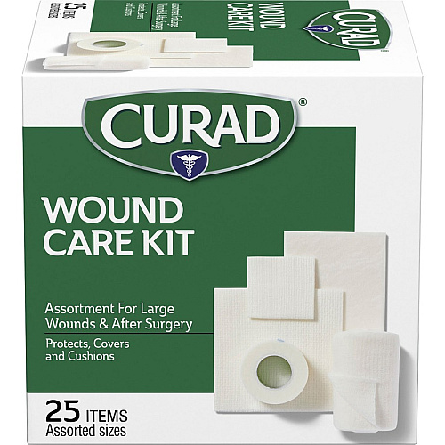 Curad Wound Care Kit 25 x Piece(s) - 25 / Box (CUR1625V1)