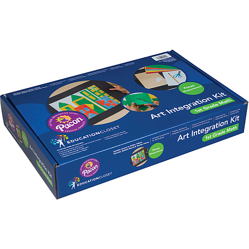 Pacon&reg; Kindergarten Math Art Integration Kit Skill Learning: Science, Technology, Engineering, Mathematics, Planning - 1 Kit (100103)