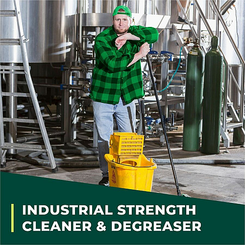 Simple Green Industrial Cleaner/Degreaser For Multipurpose, Multi Surface - Concentrate - Liquid - 128 fl oz (4 quart) - Original Scent - Non-abrasive, Non-flammable - Green - 168 / Pallet (13005PL)